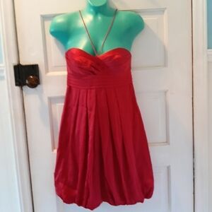 Adrianna Papell 2 deep pink formal  prom wedding